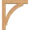 Ekena Millwork Thorton Block Smooth Bracket w/ Offset Brace, Western Red Cedar, 5 1/2"W x 26"D x 30"H BKT0604X26X30THR05SWR - alternate 4